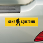 Gone Squatchin Autoaufkleber (Auf Auto)