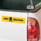 Gone Squatchin Autoaufkleber (Auf Lkw)
