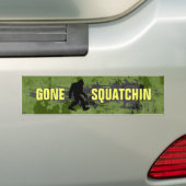 Gone Squatchin Autoaufkleber (Auf Auto)