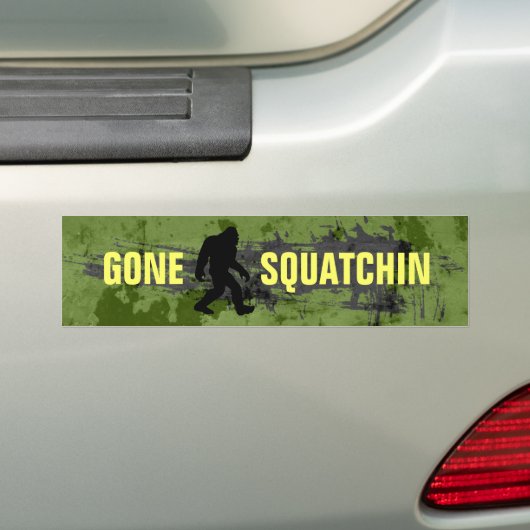 Gone Squatchin Autoaufkleber (Auf Auto)