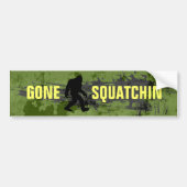 Gone Squatchin Autoaufkleber (Vorne)
