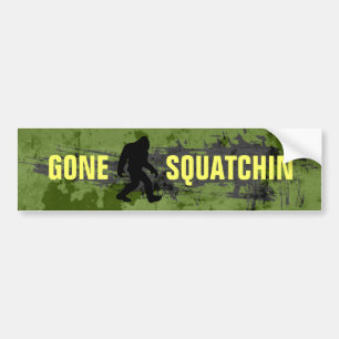 Gone Squatchin Autoaufkleber