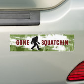 Gone Squatchin Autoaufkleber (Auf Auto)