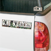 GONE SQUATCHIN AUTOAUFKLEBER (Auf Lkw)