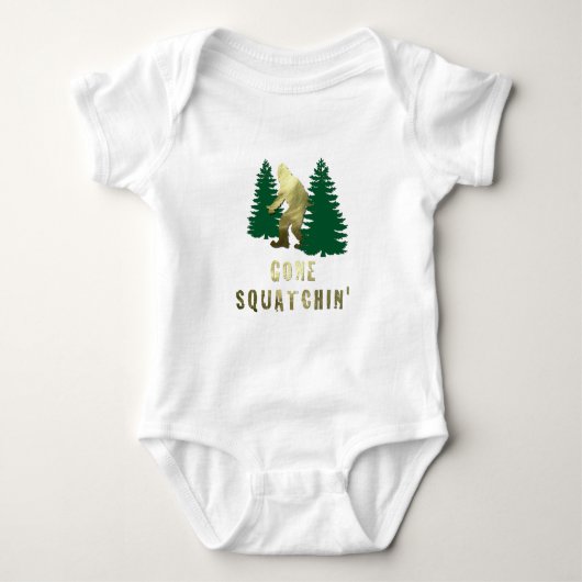Gone Squatchin Baby Strampler (Vorderseite)