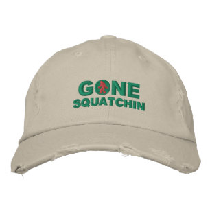 Gone Squatchin bestickter Hut