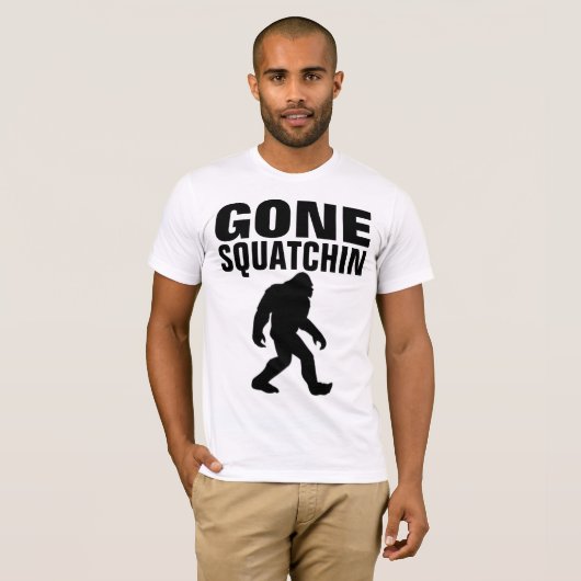GONE SQUATCHIN BIGFOOT T - Shirt (Vorne ganz)