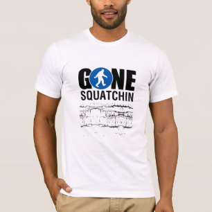 Gone Squatchin Blue T-Shirt