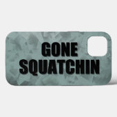 Gone Squatchin Case-Mate iPhone Hülle (Rückseite (Horizontal))