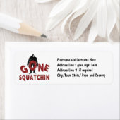 Gone Squatchin - Crayon Style Squatcher (Insitu)