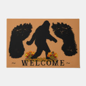 Gone Squatchin-Erntedank Fußmatte (Vorderseite)