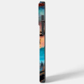 Gone Squatchin' farbenfrohe Sasquatch Landschaft Case-Mate iPhone Hülle (Rückseite / Links)