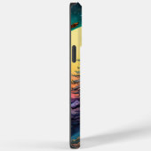 Gone Squatchin' farbenfrohe Sasquatch Landschaft Case-Mate iPhone Hülle (Rückseite / Rechts)