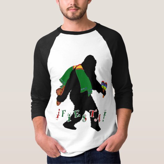 Gone Squatchin - Fiesta Squatchin T-Shirt (Vorderseite)