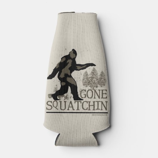 Gone Squatchin Flaschenkühler (Vorderseite)
