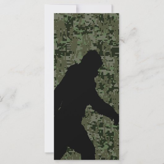 Gone Squatchin For auf Olive Digital-Tarnung (Vorderseite)
