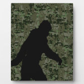 Gone Squatchin For on Olive Digital Camouflage Fotoplatte (Vorderseite)
