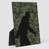 Gone Squatchin For on Olive Digital Camouflage Fotoplatte (Seite)