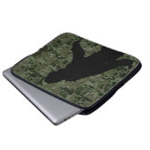 Gone Squatchin For on Olive Digital Camouflage Laptopschutzhülle (Vorne Knopf)