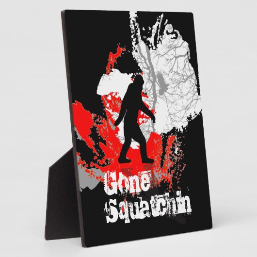 Gone Squatchin Fotoplatte (Seite)