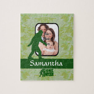 Gone-Squatchin-Fotovorlage Puzzle