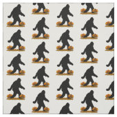 Gone Squatchin für den Erntedank Türkei Stoff (Muster)
