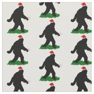 Gone Squatchin' für Weihnachten Stoff