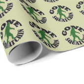 Gone Squatchin Geschenkpapier (Rolleneckpunkt)