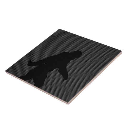 Gone Squatchin Holzkohlefaser-Printwerbung Fliese (Seite)