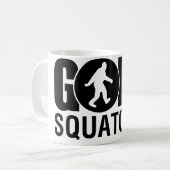 Gone Squatchin Kaffeetasse (Vorderseite Links)