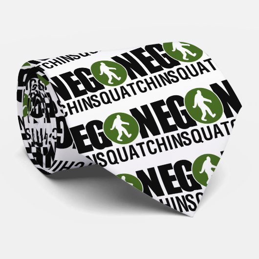 Gone Squatchin Krawatte (Gerollt)