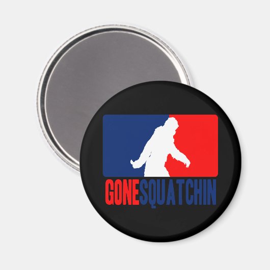 Gone Squatchin League Magnet (Vorderseite/Rückseite)