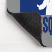 Gone Squatchin League Style Mousepad (Ecke)