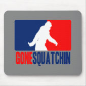 Gone Squatchin League Style Mousepad (Vorne)