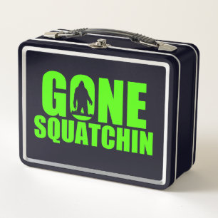 Gone Squatchin Metall Brotdose