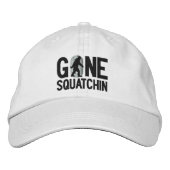 GONE SQUATCHIN O bestickte Kappe (Vorderseite)