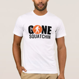 Gone Squatchin Orange T-Shirt
