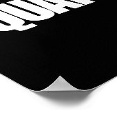 GONE SQUATCHIN' - POSTER (Ecke)