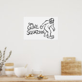 Gone Squatchin Poster (Küche)