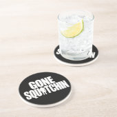 Gone Squatchin Sandstein Untersetzer (Seite)