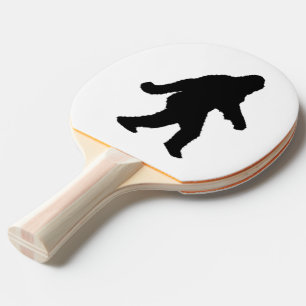Gone Squatchin - Sasquatch-Silhouette Tischtennis Schläger