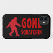 Gone squatchin Schwarz iPhone 5 Fall Case-Mate iPhone Hülle (Rückseite (Horizontal))