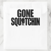 Gone Squatchin Sticker (Tasche)