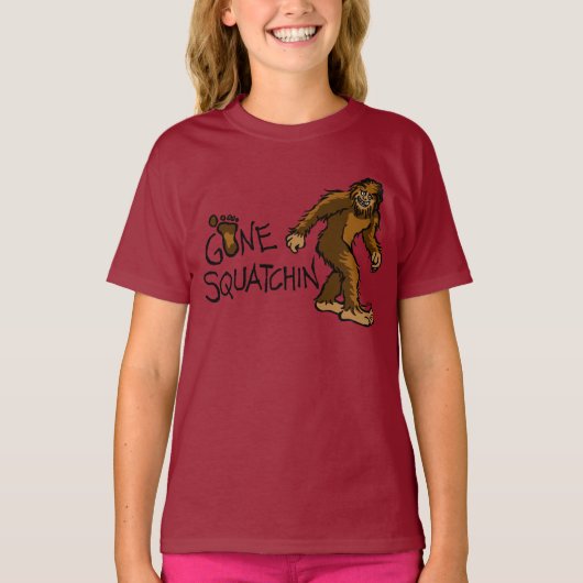 Gone Squatchin T-Shirt (Vorderseite)