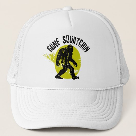 Gone Squatchin Truckerkappe (Vorderseite)