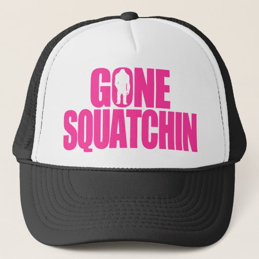 Gone Squatchin Truckerkappe (Vorderseite)