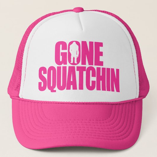 Gone Squatchin Truckerkappe (Vorderseite)