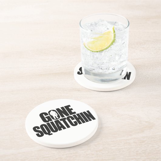 Gone Squatchin Untersetzer (Seite)