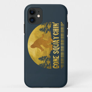 Gone Squatchin' (vintage Sonnenuntergang) Case-Mate iPhone Hülle