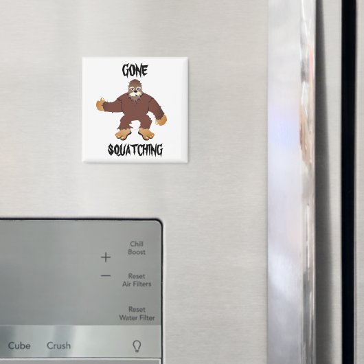 Gone Squatting Magnet (In Situ (Kühlschrank))